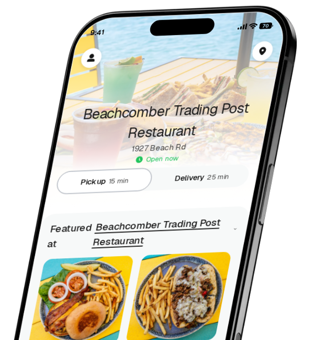 Beachcomber Trading Post Restaurant app preview