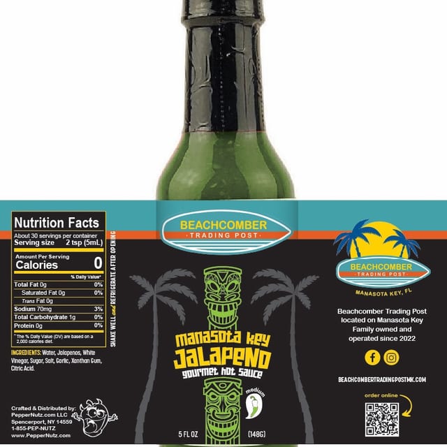 Sauce Manasota Key Jalapeño.