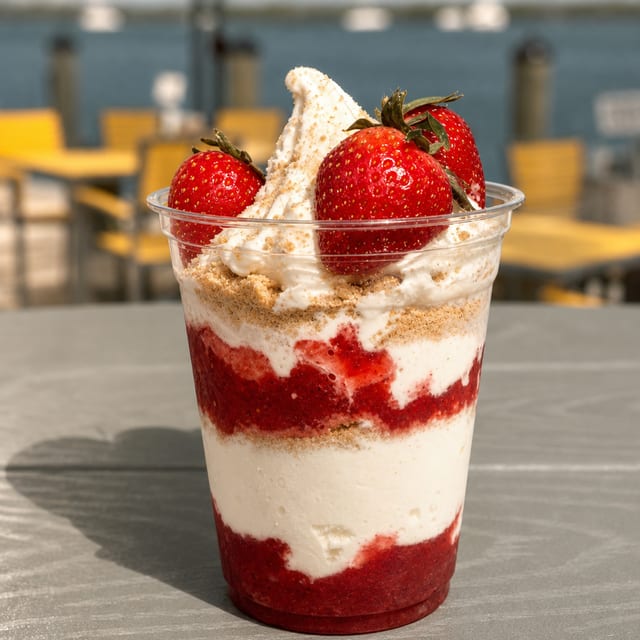 Strawberry Shortcake Ice Cream.