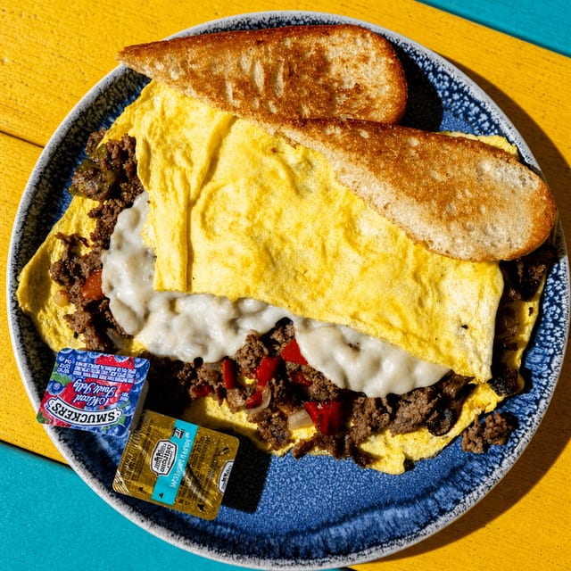 Philly Scramble.