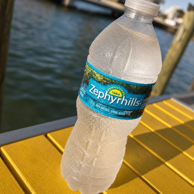 Zephyrhills Bottled Water.